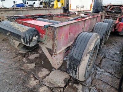 Triaxle MercedesAxles, Disc Brakes Trailer Chassis Section