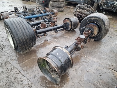 1 x SAF Drum Steer Axle & 2 x SAF Drum Brake Axles