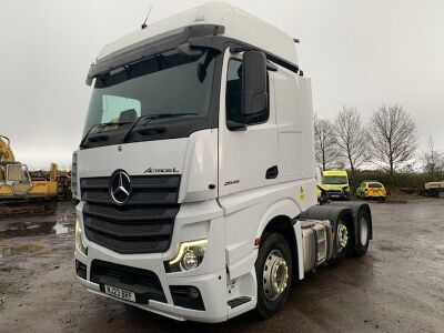 2023 Mercedes Actros L 2545 6x2 Midlift Tractor Unit