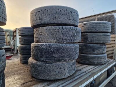 8 x Truck Rims & Tyres