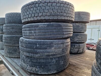 8 x Truck Rims & Tyres