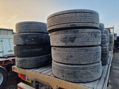 8 x Truck Rims & Tyres