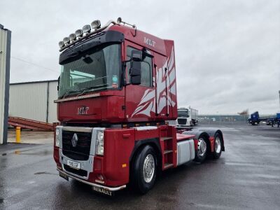 2010 Renault Magnum 520 6x2 Midlift Tractor Unit