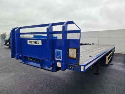 2005 Dennison Triaxle PSK Flat Trailer