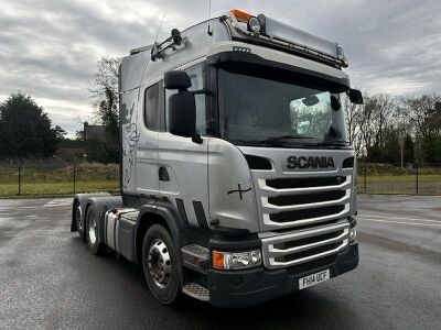 2014 Scania G450 6x2 Rear Lift Tractor Unit