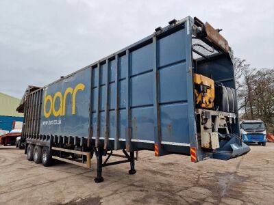 2015 BMI Triaxle Ejector Trailer