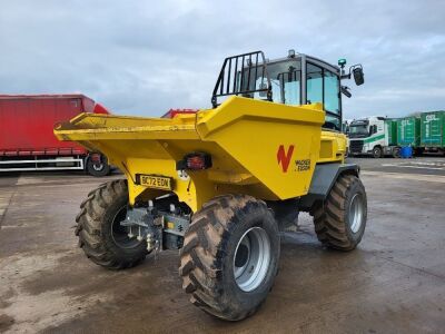 2022 Wacker Neuson DV90 Duel View 9ton Straight Tip Dumper