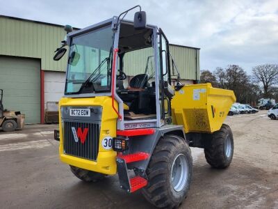 2022 Wacker Neuson DV90 Duel View 9ton Straight Tip Dumper - 4