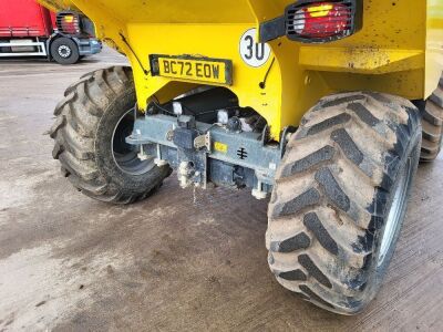 2022 Wacker Neuson DV90 Duel View 9ton Straight Tip Dumper - 8