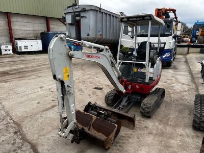 2021 Takeuchi TB216 Mini Digger - 2