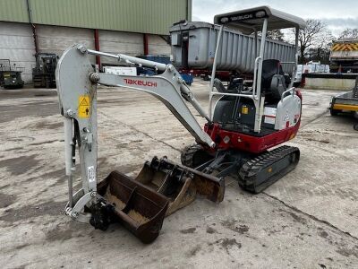 2021 Takeuchi TB216 Mini Digger