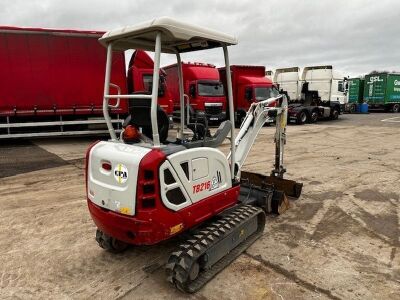 2021 Takeuchi TB216 Mini Digger - 4