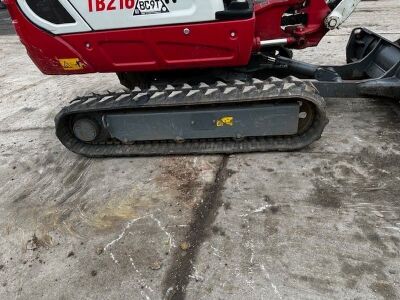 2021 Takeuchi TB216 Mini Digger - 10