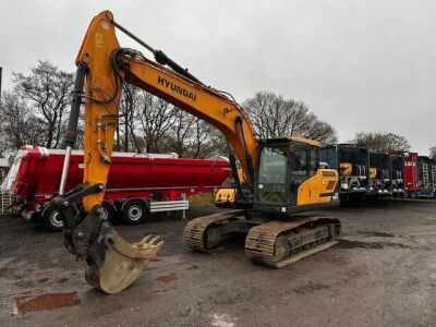 2021 Hyundai HX160L Tracked Excavator