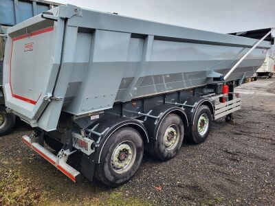 New & Unused 2024 Colson Halfpipe 35 Cubic Yard Triaxle Tipping Trailer - 3