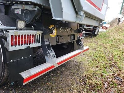 New & Unused 2024 Colson Halfpipe 35 Cubic Yard Triaxle Tipping Trailer - 5