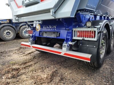 New & Unused 2024 Colson Agglite Halfpipe 35 Cubic Yard, 6.4ton Hardox Aggregate Triaxle Tipping Trailer - 5
