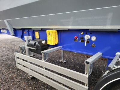 New & Unused 2024 Colson Agglite Halfpipe 35 Cubic Yard, 6.4ton Hardox Aggregate Triaxle Tipping Trailer - 8