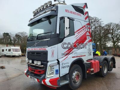 2019 Volvo FH500 6x2 Rear Lift Tractor Unit