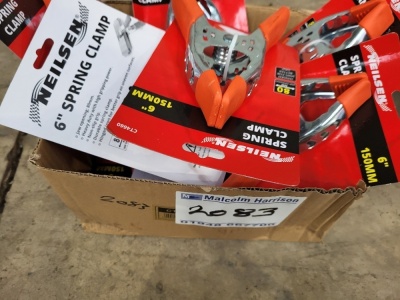 Box of Spring Clamps