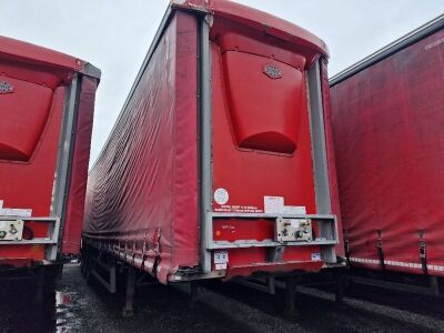 2015 Cartwright Triaxle 13.7m Curtainside Trailer