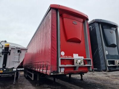 2015 Cartwright Triaxle 13.7m Curtainside Trailer