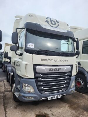 2017 DAF CF 480 Space Cab 6x2 Midlift Tractor Unit