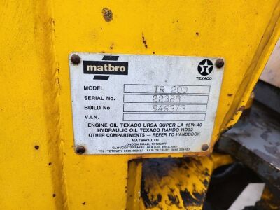 Matbro TR200 Loader  - 5