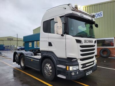 2015 Scania R580 V8 6x2 Rear Lift Tractor Unit