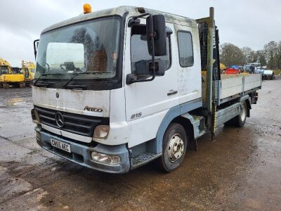 2005 Mercedes Atego 815 Dropside Flat