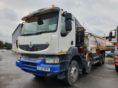 2013 Renault Kerax 380 DXI 8x4 Grab Loader