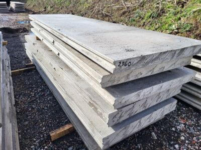 6x Concrete Panels