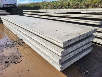 4x Concrete Panels