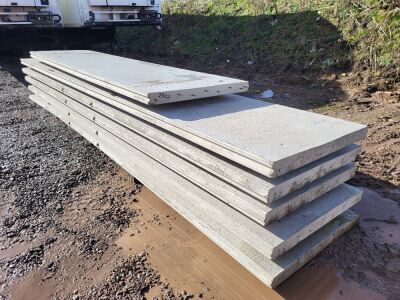 6x Concrete Panels