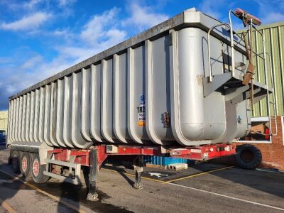 2014 Wilcox Alloy Body Triaxle Tipping Trailer