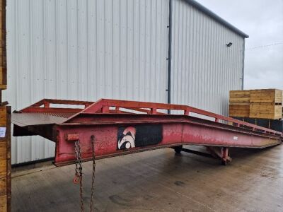 2003 Thorworld SMY249040FW 10 ton Loading Ramp