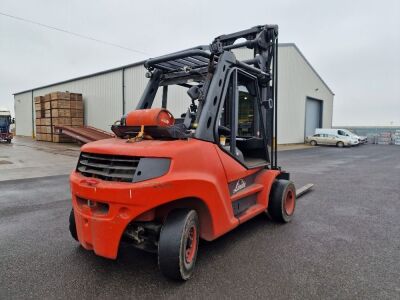 2014 Linde H80T 02/900 Gas Forklift