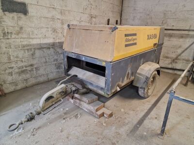 Atlas Copco XAS137 Drawbar Compressor