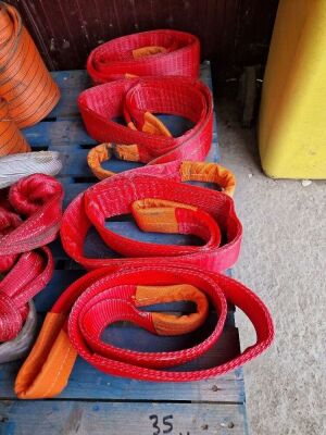 4 x 5T. 2m Lifting Slings