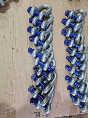 10 x 2T Shackles & Bolts