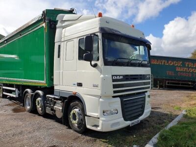 2013 DAF XF105 460 Space Cab 6x2 Midlift Tractor Unit
