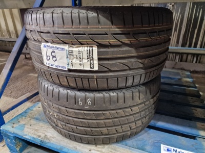 2x Unused & Used Tyres; 1x Unused Bridgestone 255/35 R19, 1x Used GT Radial 255/35 R19