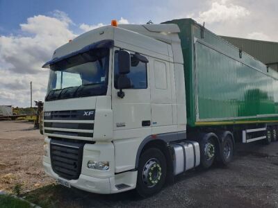 2013 DAF XF105 460 Space Cab 6x2 Midlift Tractor Unit - 2