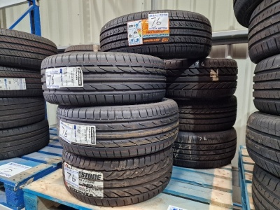 7x Unused and Used Tyres