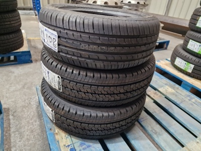 3x Unused Tyres; 2x Matador 215/75 R16, 1x Maxxis 215/55 ZR16