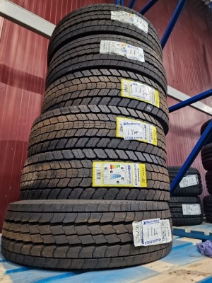 6x Unused Tyres; 3x Sava 215/75 R17.5, 3x Austone 215/75 R17.5