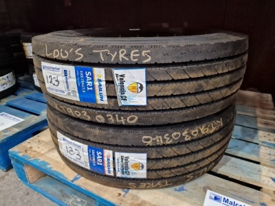 2x Unused Sailun 235/75 R17.5 Tyres