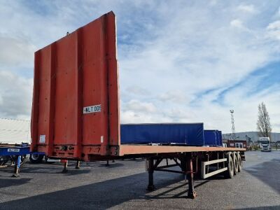 2008 SDC Triaxle PSK Flat Trailer