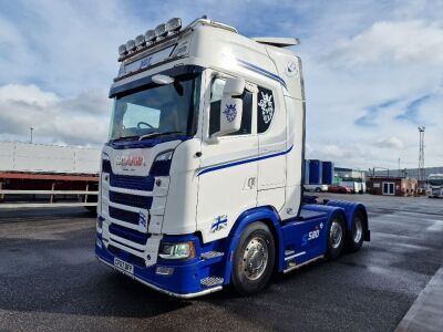 2017 Scania S580 V8 6x2 Midlift Tractor Unit