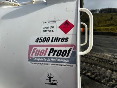 2019 Fuel Proof 4500ltr Towable Fuel Bowser - 4